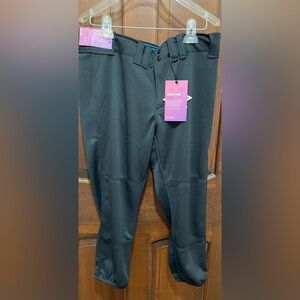 Rip-It women’s size X-Large black 4 way stretch material softball pants.